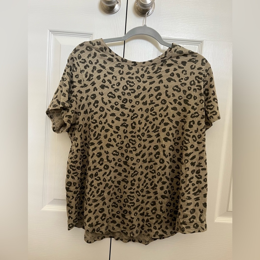 Animal Print Tee